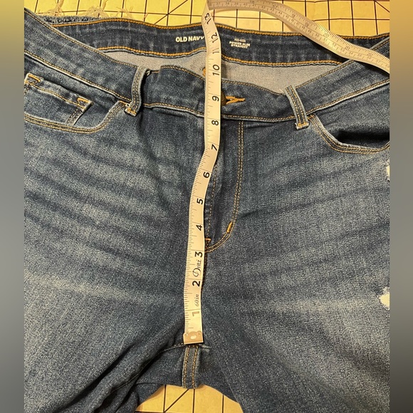 Old Navy Power Slim Straight Jeans 14 - Picture 4 of 6